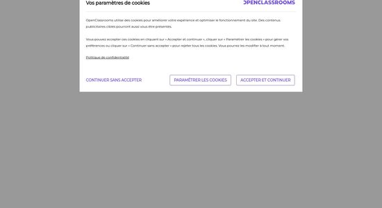 Formations en ligne et cours en accès libre OpenClassrooms